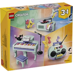 Music Decor Piano with Cat