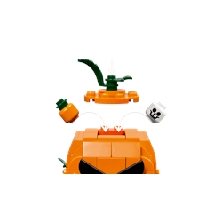 Carrinha Pick-Up com Abóbora de Halloween