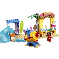 Diversão na Praia com Lilo e Stitch