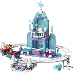 Elsa Ice Castle & Snow Ride Adventure