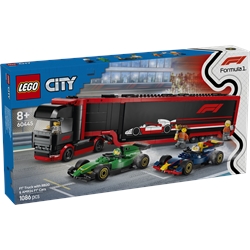 Camião de F1com Carros RB20 e AMR24