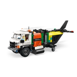 Airplane, Service Truck and Hovercraft