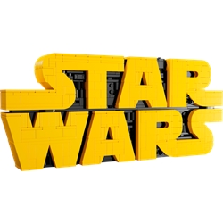 Brick-Built Star Wars Logo