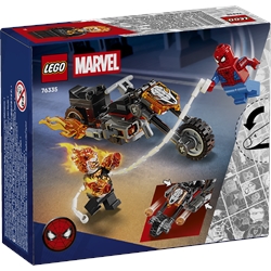 Spider-Man vs, Ghost Rider Motorcycle