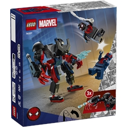 Miles Morales Mech vs. Spider-Man 2099