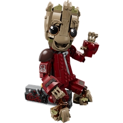 Groot com Macacão dos Ravager
