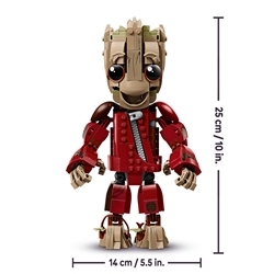 Groot com Macacão dos Ravager
